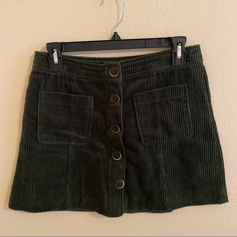 Corduroy Skirt